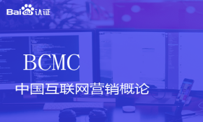 百度初级认证BCMC视频课程-中国互联网营销概论