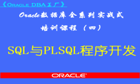 Oracle DBA工厂(四)-SQL与PL/SQL程序开发视频课程