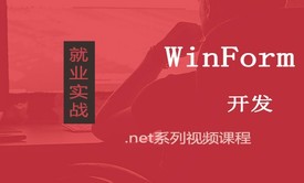 使用WinForm控件编写程序视频课程