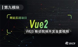 用Vue.js完成各种业务逻辑和项目搭建视频课程（**2.x版本）