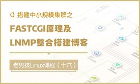 搭建中小规模集群之FASTCGI原理及LNMP整合搭建博客（十六）