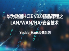 Yeslab_Hans华为数通HCIA/HCIP/HCIE经典系列之IE01-LAN/WAN/HA