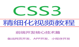 2020年新型前端核心技术-CSS3动画特效响应式自适应项目实战