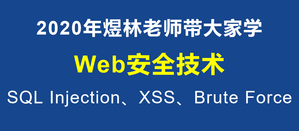 Web安全技术（SQL Injection、XSS、Brute Force等）