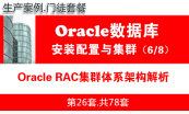 Oracle RAC集群实施与维护（项目实战系列）专题1.0