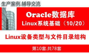 Linux设备类型与文件目录结构_Oracle数据库入门系列教程10