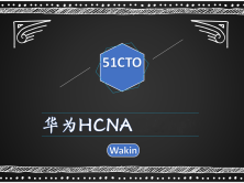 华为HCNA教程-Wakin出品