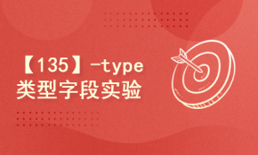 【135】-type类型字段实验