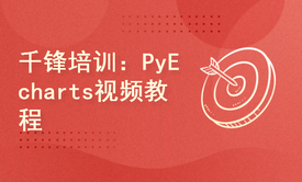 千锋Python培训：PyEcharts数据可视化视频教程